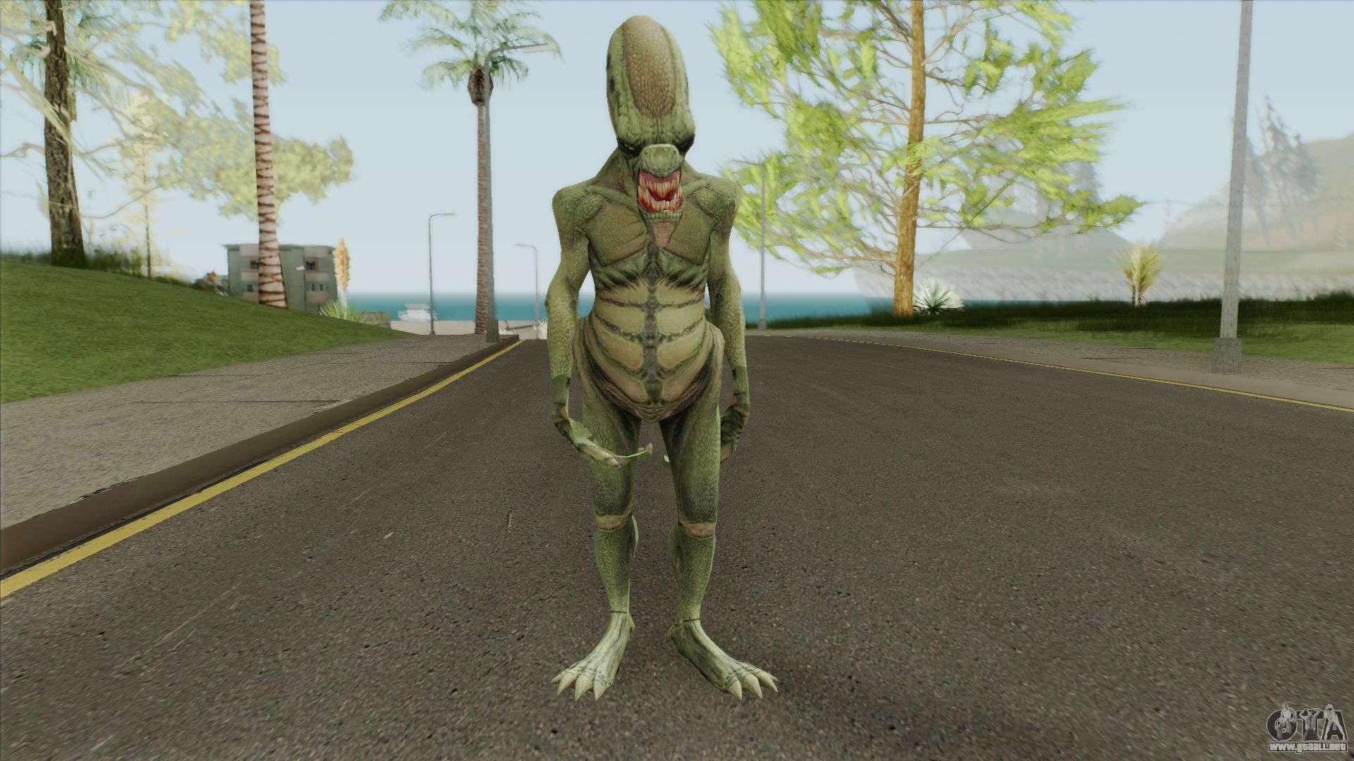 Alien Skin GTA V Para GTA San Andreas