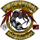 Black Wasp con el logo