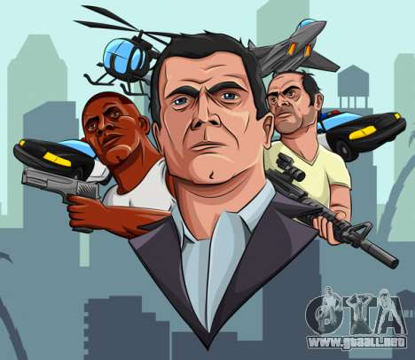 Fan Art GTA 5: la actualización de navidad