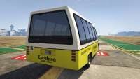 GTA 5 Brute Rental Shuttle Bus - visión trasera