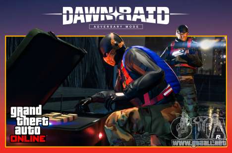 El modo de la guerra de la Dawn Raid para GTA Online