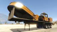 Army Trailer 2 de GTA V vista frontal