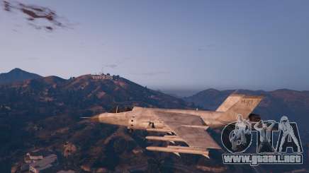 De aviones de combate en GTA 5 online