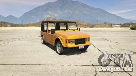 GTA 5 Canis Kalahari - capturas de pantalla, descripción y especificaciones de la jeep.