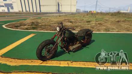 Western Rat Bike de GTA 5 - las capturas de pantalla, características y una descripción de la motocicleta