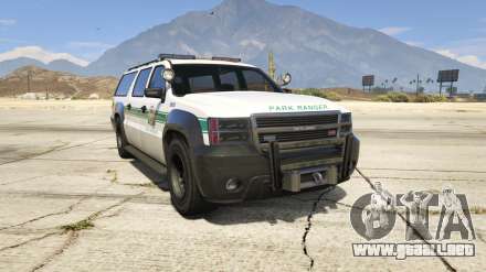 GTA 5 Declasse Park Ranger - capturas de pantalla, descripción y especificaciones de la SUV.