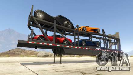 Car Trailer de GTA Online - características, descripción y capturas de pantalla