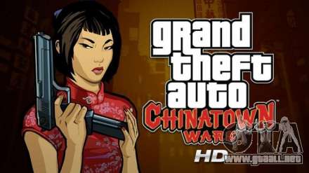 Versiones para iPad de GTA: Chinatown Wars
