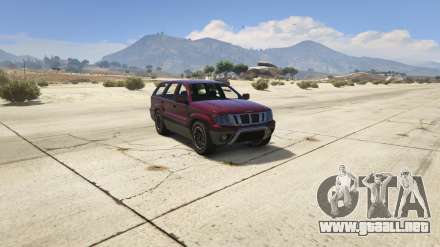 GTA 5 Canis Seminole - capturas de pantalla, características y descripción de la ciudad de jeep.