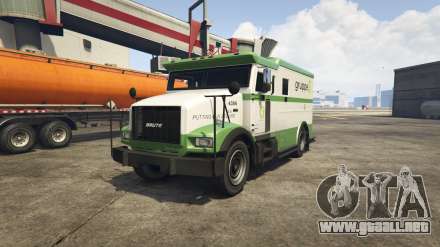 GTA 5 Brute Stockade - capturas de pantalla, características y descripción de la camioneta.