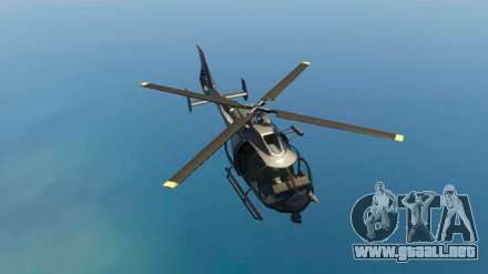 Maibatsu Frogger GTA 5 - las capturas de pantalla, descripción y especificaciones del helicóptero