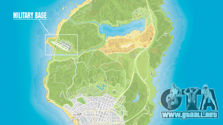 Mapas militares en GTA 5