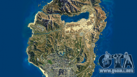 GTA 5 mapa con todas las anotaciones