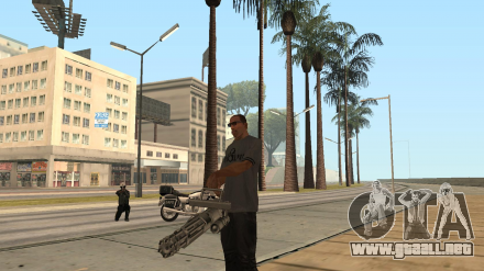 Minigun en el GTA San Andreas: donde encontrar