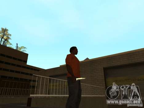 Knife Chrome para GTA San Andreas