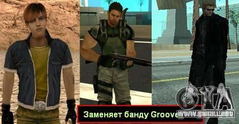 Actualizado Pak personajes de Resident Evil 4 para GTA San Andreas