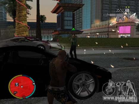 GTA IV HUD v2 by shama123 para GTA San Andreas