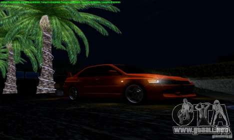 Mitsubishi Lancer Evolution IX 2006 para GTA San Andreas