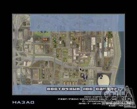 Detailed Map and Radar Mod para GTA San Andreas