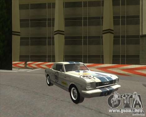 Ford Mustang 1965 para GTA San Andreas