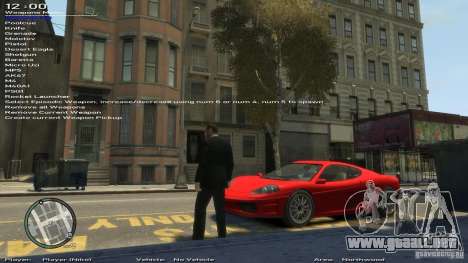 Simple entrenador versión 6.3 para 1.0.6.0, 1.0. para GTA 4