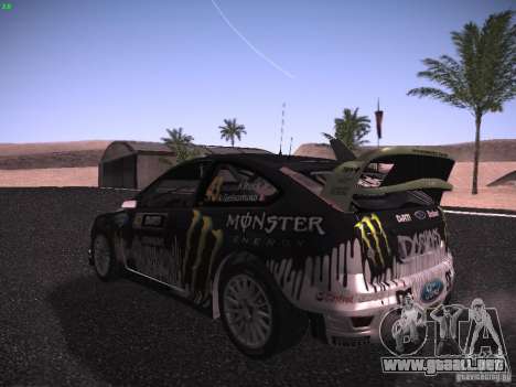 Ford Focus RS Monster Energy para GTA San Andreas