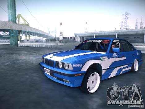 BMW E34 Drift para GTA San Andreas