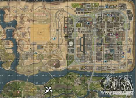 Mapa de San Andreas con actualización v7 para GTA San Andreas