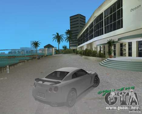 Nissan GT R35 Vspec para GTA Vice City