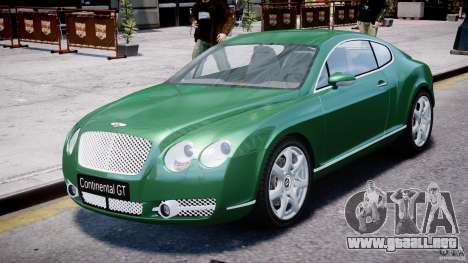 Bentley Continental GT para GTA 4