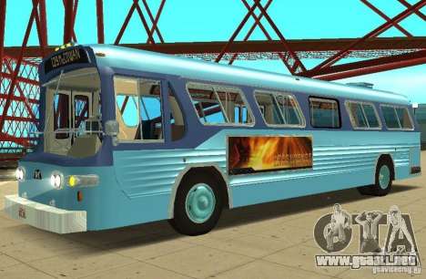 GMC Fishbowl City Bus 1976 para GTA San Andreas