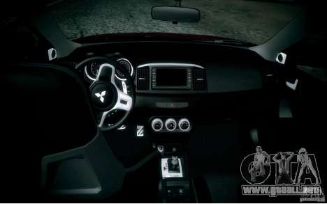 Mitsubishi Lancer Evolution X para GTA San Andreas