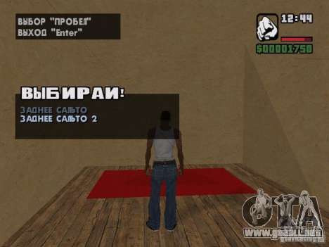 Training and Charging 2 para GTA San Andreas