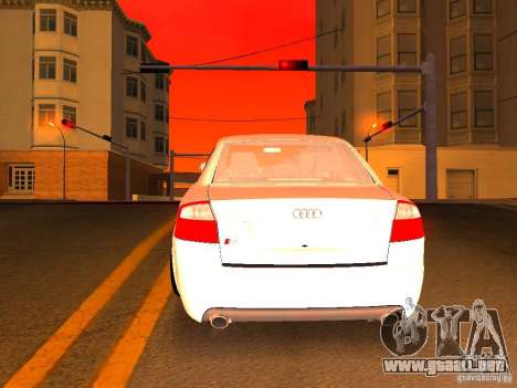 Audi S4 OEM para GTA San Andreas