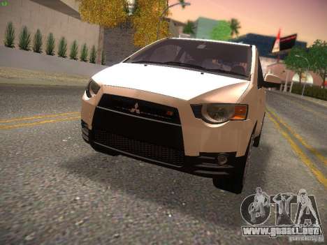 Mitsubishi Colt Rallyart para GTA San Andreas