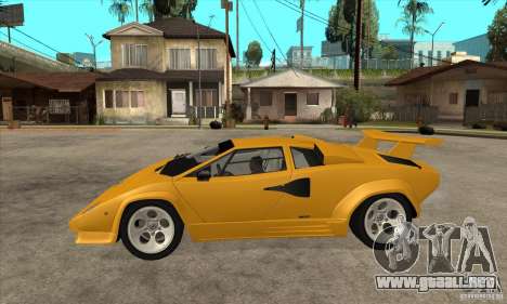 Lamborghini Countach para GTA San Andreas