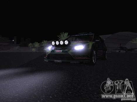 Ford Focus RS WRC 2010 para GTA San Andreas