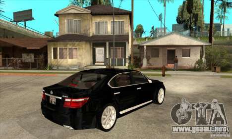 Lexus LS460L 2010 para GTA San Andreas