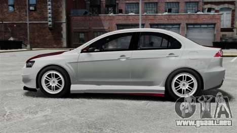 Mitsubishi Lancer Evolution X ToneBee Designs para GTA 4