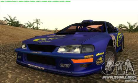 Subaru Impreza 22B para GTA San Andreas