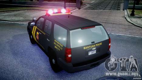 Chevrolet Tahoe Indonesia Police para GTA 4