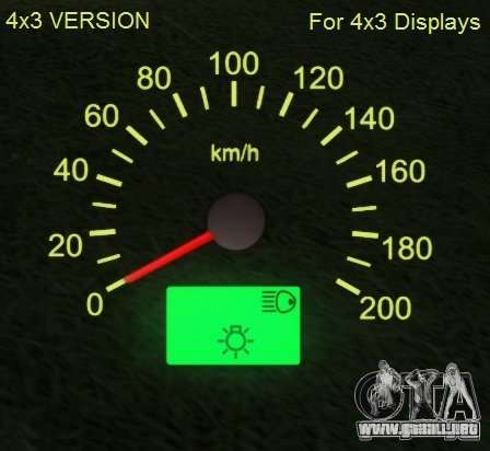 Velocímetro de Lada 2110 para GTA San Andreas