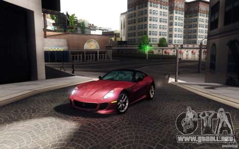 Ferrari 599 GTO 2011 para GTA San Andreas