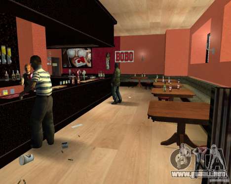 Un nuevo bar en Gantone para GTA San Andreas
