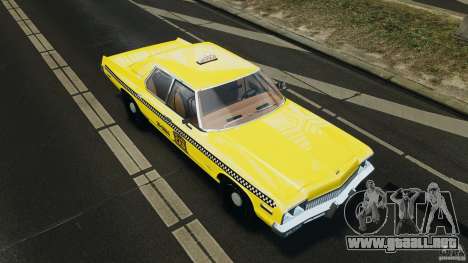 Dodge Monaco 1974 Taxi v1.0 para GTA 4