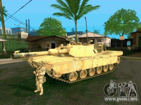 M1A2 Abrams de COD4: MW para GTA San Andreas