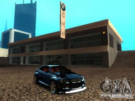 Concesionario BMW en San Fierro para GTA San Andreas