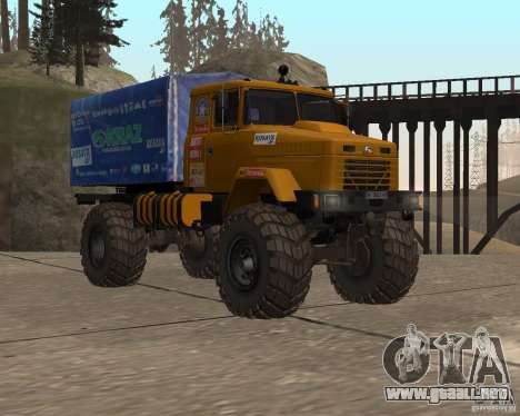 KRAZ Monster para GTA San Andreas