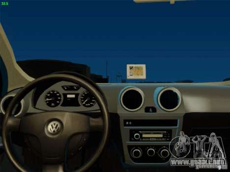 Volkswagen Voyage Comfortline 1.6 2009 para GTA San Andreas