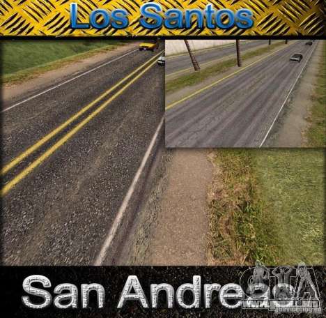 Carretera de calidad en el LS para GTA San Andreas